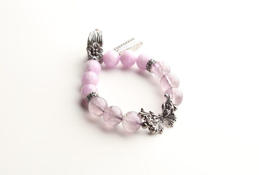 healing crystal bracelet wings of grace