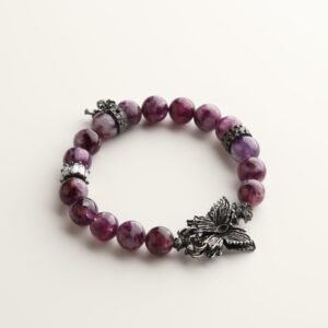 healing crystal bracelets Violet Psalm
