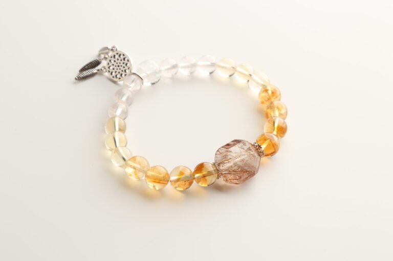 healing crystal bracelets Blush of Blessings